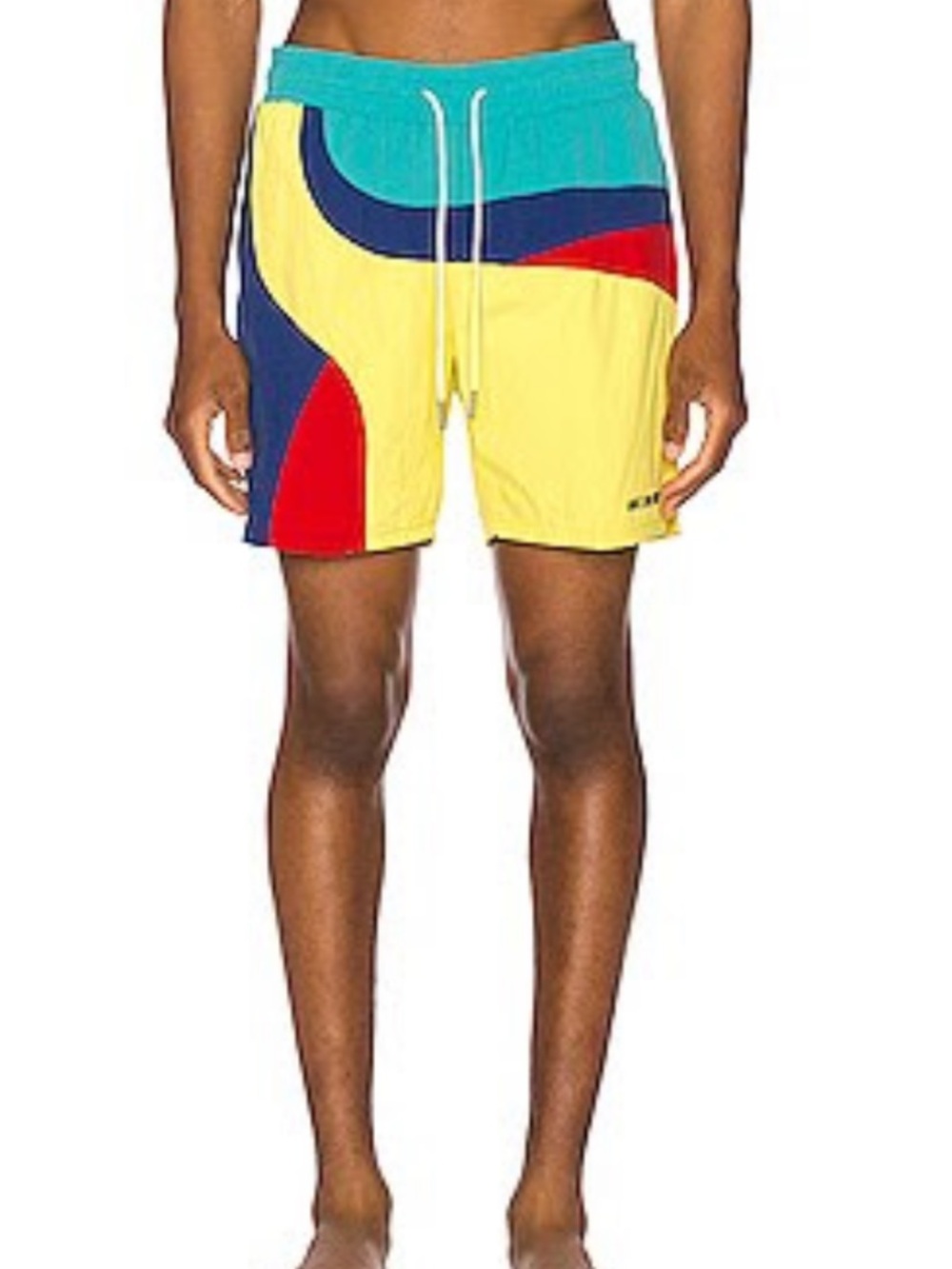 SUPER RARE Aime Leon Dore Colorblock Swim Trunks Midnight - NWOT sz S